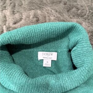 J. Crew Women's Teal Turtleneck Sweater